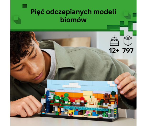 LEGO MINECRAFT 21589 Minibiomy - 1473422 - zdjęcie 11